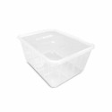 Barquette plastique micro-ondable 135 cl avec couvercle - par 100
