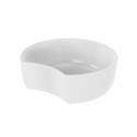 Plat mélamine Crescent blanc 30 x 27,8 x 10 cm