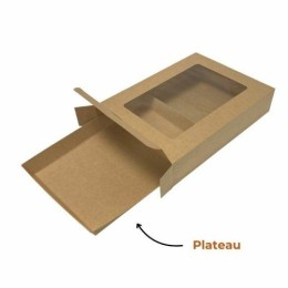 Plateau carton pour grande boîte - par 50