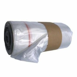 Sac poubelle PEBD transparent 45 µ 130 L - par 200