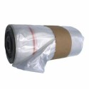 Sac poubelle PEBD transparent 45 µ 130 L - par 200