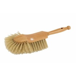 Brosse demi tête soie blanche 34 cm