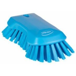 Brosse papillon à main bleu 23 cm