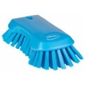Brosse papillon à main bleu 23 cm