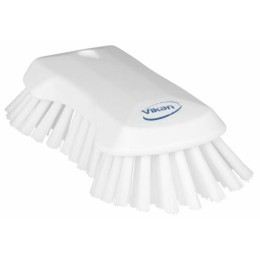 Brosse papillon à main blanc 23 cm