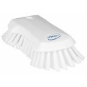 Brosse papillon à main blanc 23 cm