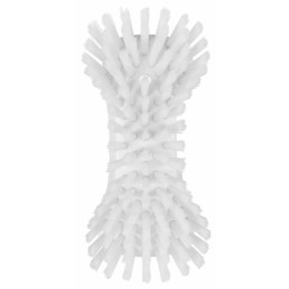 Brosse papillon à main blanc 23 cm