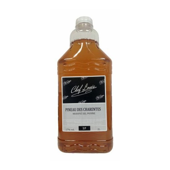 Pineau AOC 17% modifié sel poivre - par 2 L Pineau AOC 17% modifié sel poivre - par 2 L