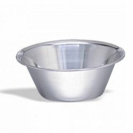 Bassine pâtissière fond plat inox ø 24 cm