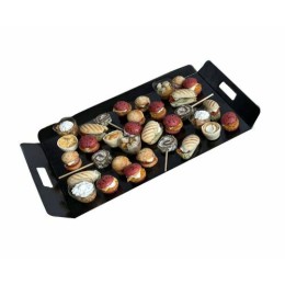Plateau traiteur carton noir 42 x 28 cm- par 25