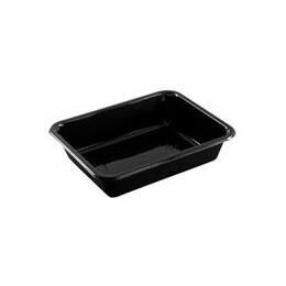 Barquette scellable CPET noir 150 cl 227 x 177 x 60 mm - par 320