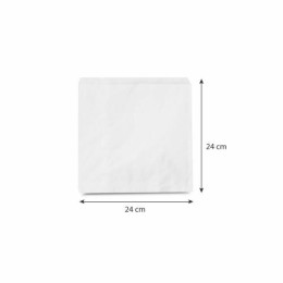 Sac papier blanc 240 x 240 mm - par 500