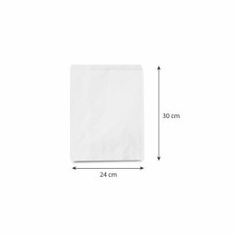 Sac papier blanc 300 x 240 mm - par 500
