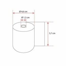 Papier thermique caisse 57 x 46 x 12 mm - par 5
