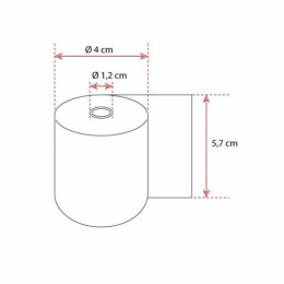 Papier thermique carte bancaire 57 x 40 x 12 mm - par 10