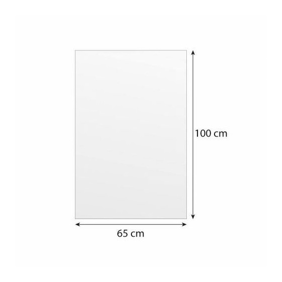 Papier ingraissable blanc 45 g/m² feuilles 100 x 65 cm - par 10 kg