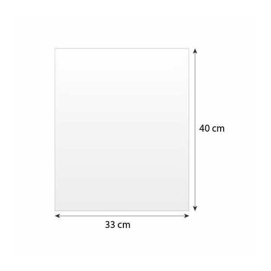 Papier duplex vichy rose 60 g/m² feuilles 40 x 33 cm - par 10 kg