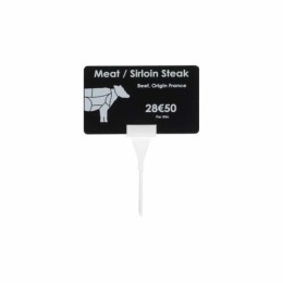 Pique fin pour carte plastique 8 cm - par 25