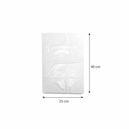 Sac plastique 50 µ 40 x 25 cm - par 100