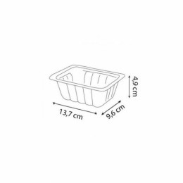 Barquette scellable PP noir 37,5 cl - par 100