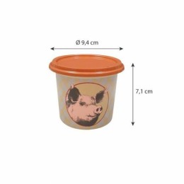 Pot à rillettes porc PP grès 25 cl - par 250