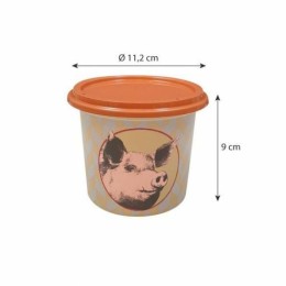Pot à rillettes porc PP grès 50 cl - par 250