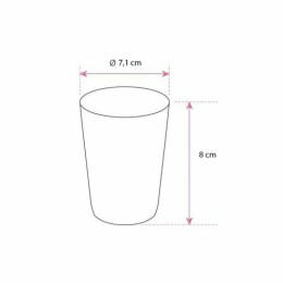 Verrine cristal en plastique 13 cl - par 30