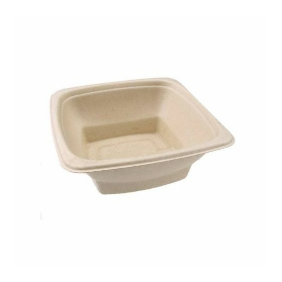 Saladier bio carré 100 cl 18 cm - par 75
