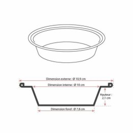 Tourtière aluminium TO 109 14,5 cl - par 100