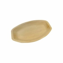 Plat ovale palmier 41,5 x 27,5 x 2,5 cm - par 25