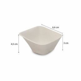 Mini bol carré bagasse 5 cl - par 50