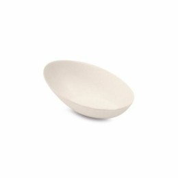 Assiette ovale bagasse 52 x 79 x 28 mm - par 50