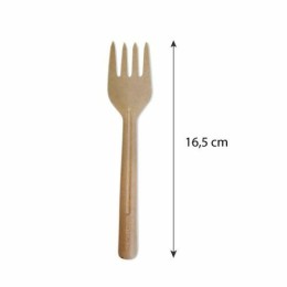 Fourchette en papier 16,5 cm - par 100