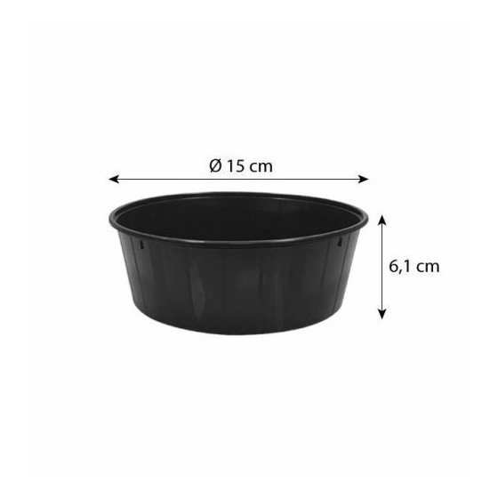 Boîte Carty ronde PP 750 ml - par 125 Boîte Carty ronde PP 750 ml - par 125