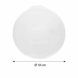 Couvercle transparent pour boîte Carty ronde 1,15 L - par 200