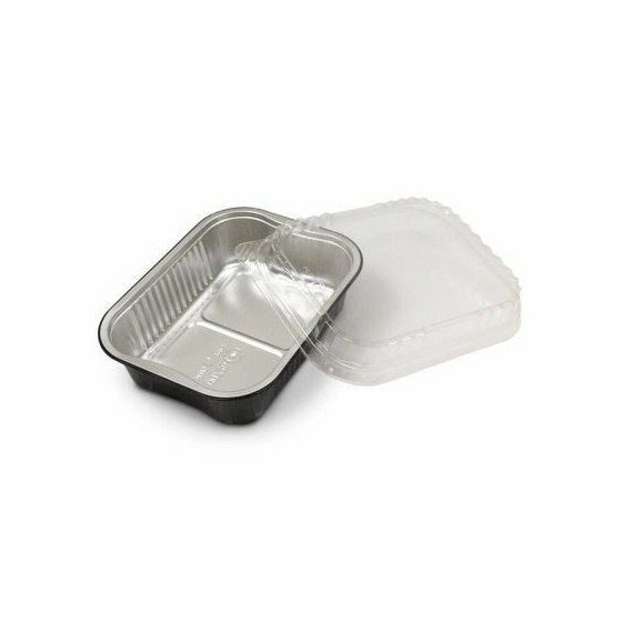 Barquette aluminium noir lisse Ready2Cook 725 ml - par 110