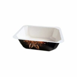 Barquette carton scellable décor "fêtes" 75 cl - par 65