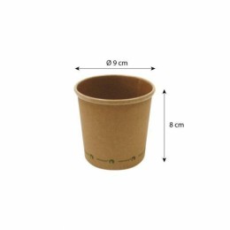 Pot à soupe kraft 36 cl - par 25