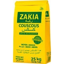 Semoule couscous moyen - par 25 kg