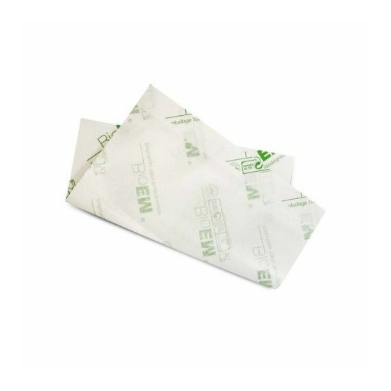 Papier paraffiné végétal "Bio EM" 60 g/m² feuilles 50 x 32 cm - par 15 kg