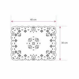 Dentelle en papier ingraissable 30 x 40 cm - par 250