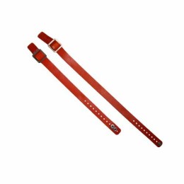 Kit de sangles pour gant cotte de maille avec manchette rouge - Taille M