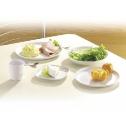 Assiette plate mélamine ø 24 cm - par 10