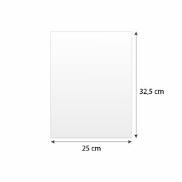 Papier paraffiné 1 face bleu blanc rouge 25 x 32,5 cm - par 10 kg
