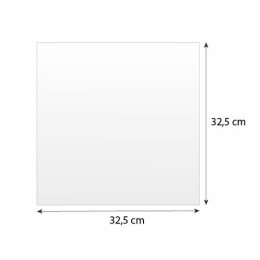 Papier paraffiné 1 face bleu blanc rouge 32,5 x 32,5 cm - par 10 kg