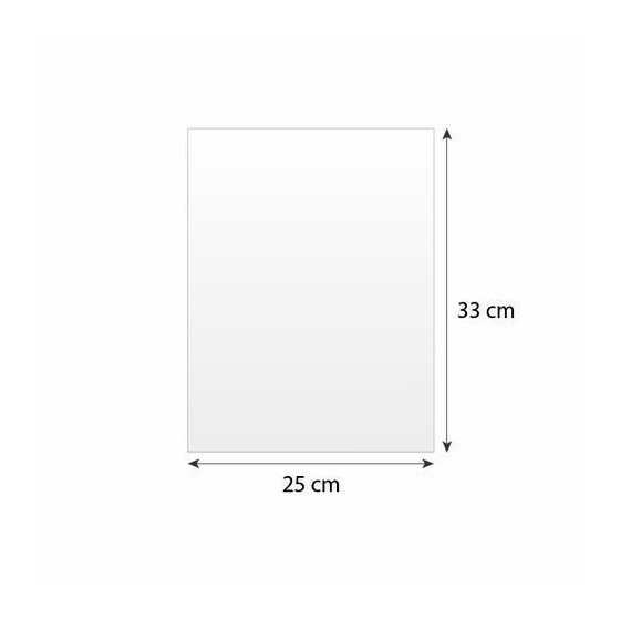 Papier duplex vichy rose 60 g/m² feuilles 33 x 25 cm - par 10 kg