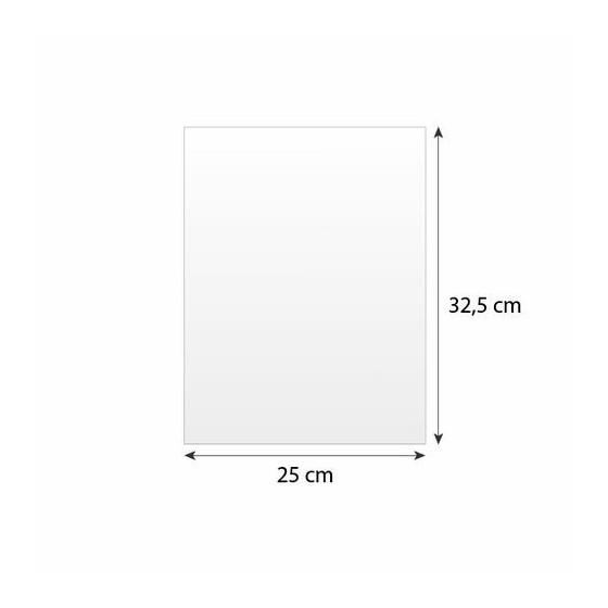 Papier paraffiné 1 face "Qualité premium" 50 g/m² feuilles 32,5 x 25 cm - par 10 kg