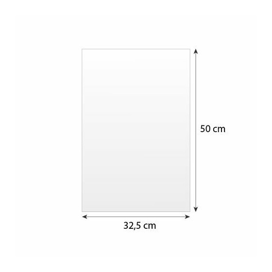 Papier paraffiné 1 face "Qualité premium" 50 g/m² feuilles 50 x 32,5 cm - par 10 kg