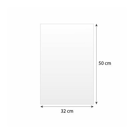 Papier ingraissable blanc 45 g/m² feuilles 50 x 33 cm - par 10 kg