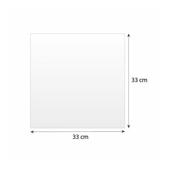 Papier duplex vichy rose 60 g/m² feuilles 33 x 33 cm - par 10 kg